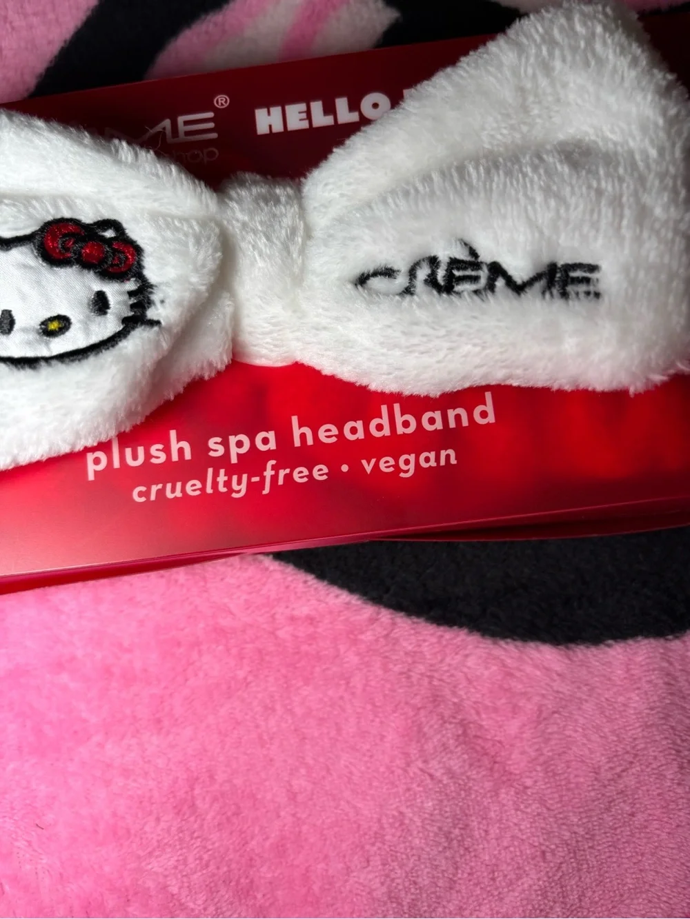 The Creme Shop Hello Kitty Plush Spa Headband